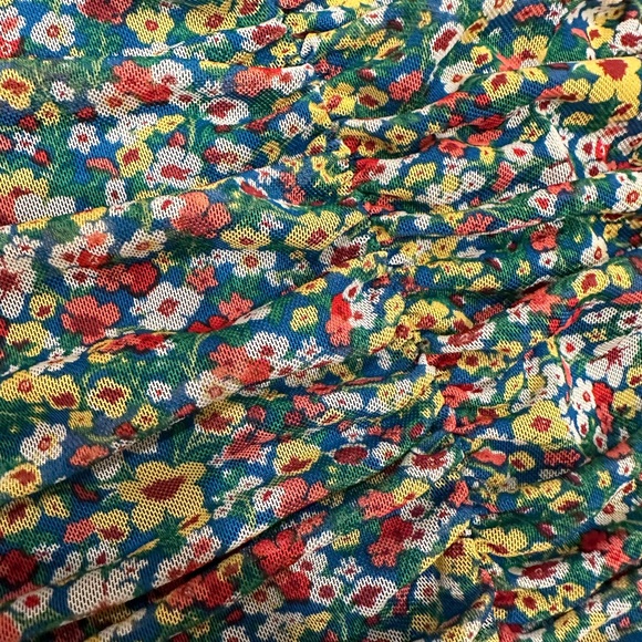 UO Moonbeam Ruched Mesh Mini Dress - Picture 5 of 5